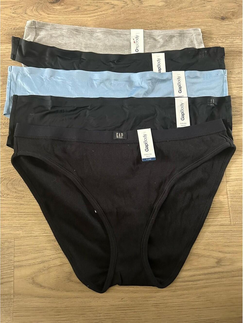 Gap GapBody Women's Everyday 4 Pack of Different Style Panties XLarge  4PK